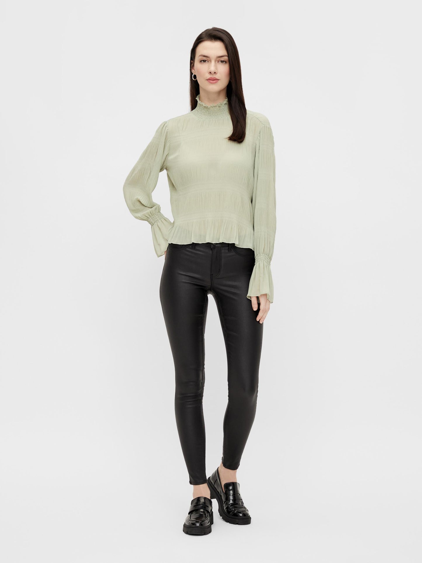 PCSHAPE-UP Paro Coated Leggings - black