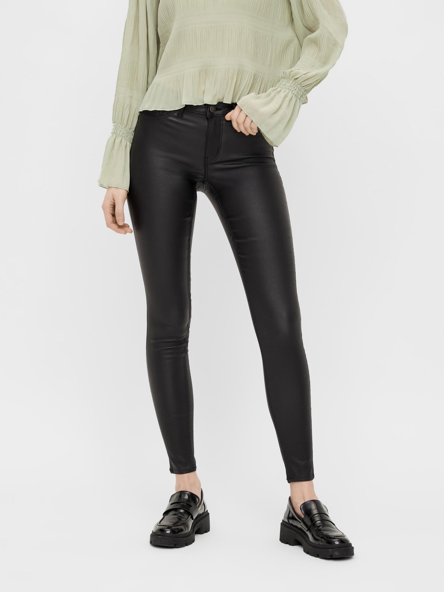 PCSHAPE-UP Paro Coated Leggings - black