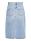 OBJELLEN Skirt - Light Blue Denim