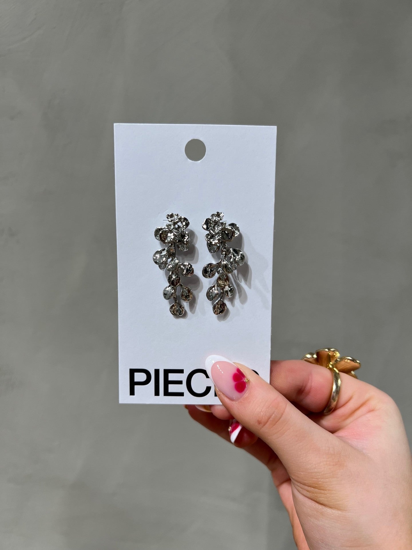 PCJANNA Earrings - Silver Colour