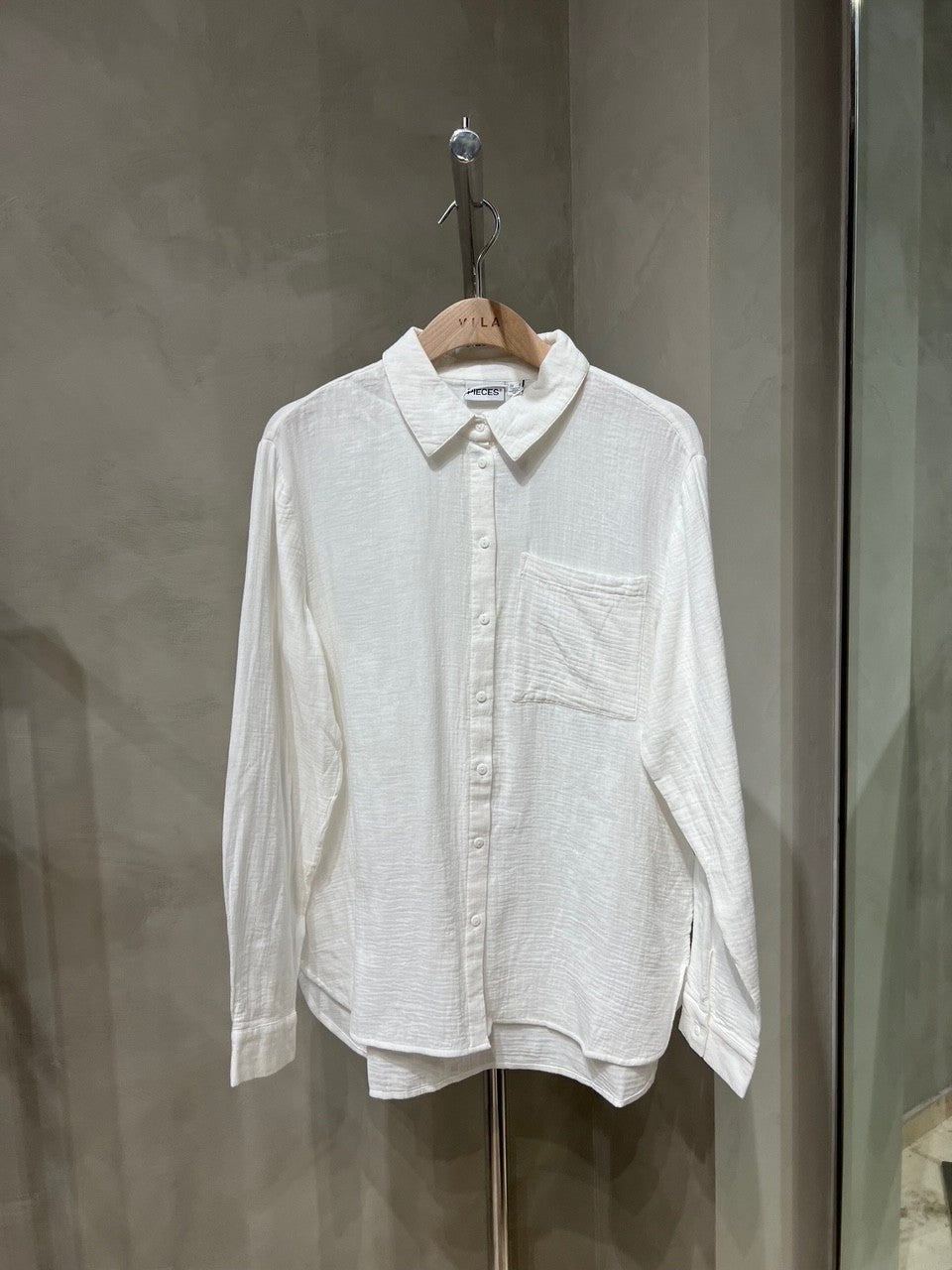 PCSASTINA Shirt - Cloud Dancer