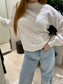 VIRIL Pullover - White Alyssum