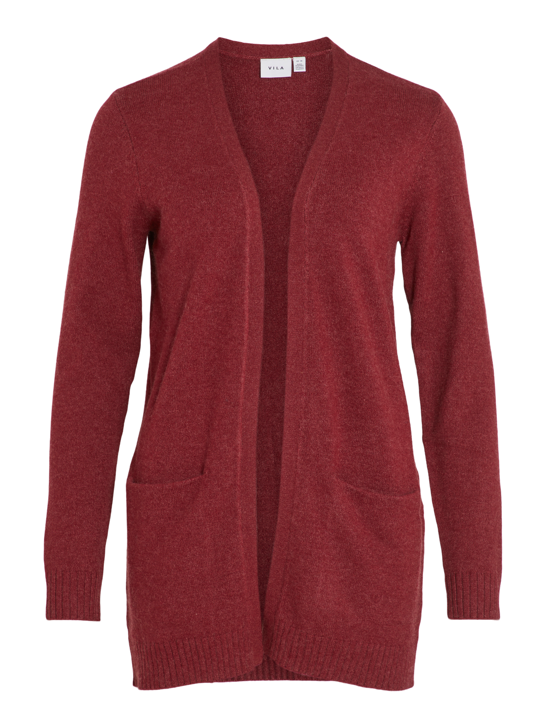 VIRIL Knit Cardigan - Cabernet