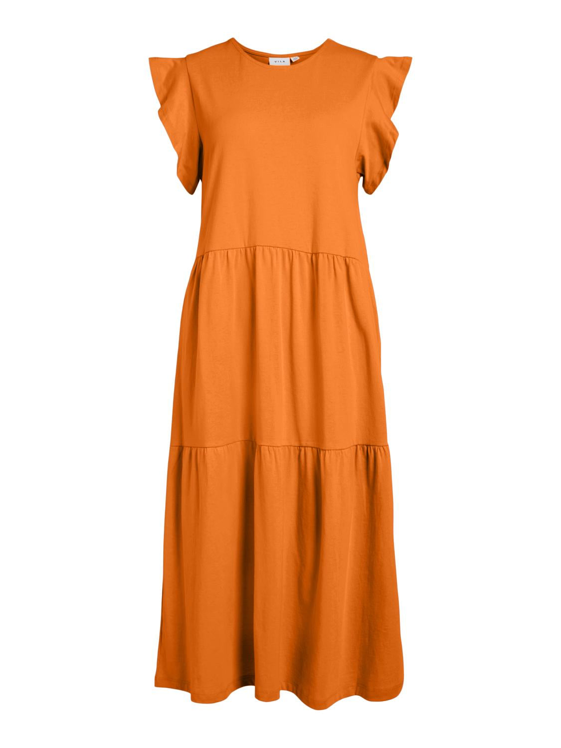 VISUMMER Dress - Sun Orange