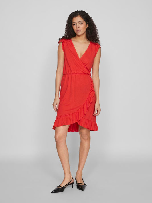 VIMOONEY Dress - Poppy Red