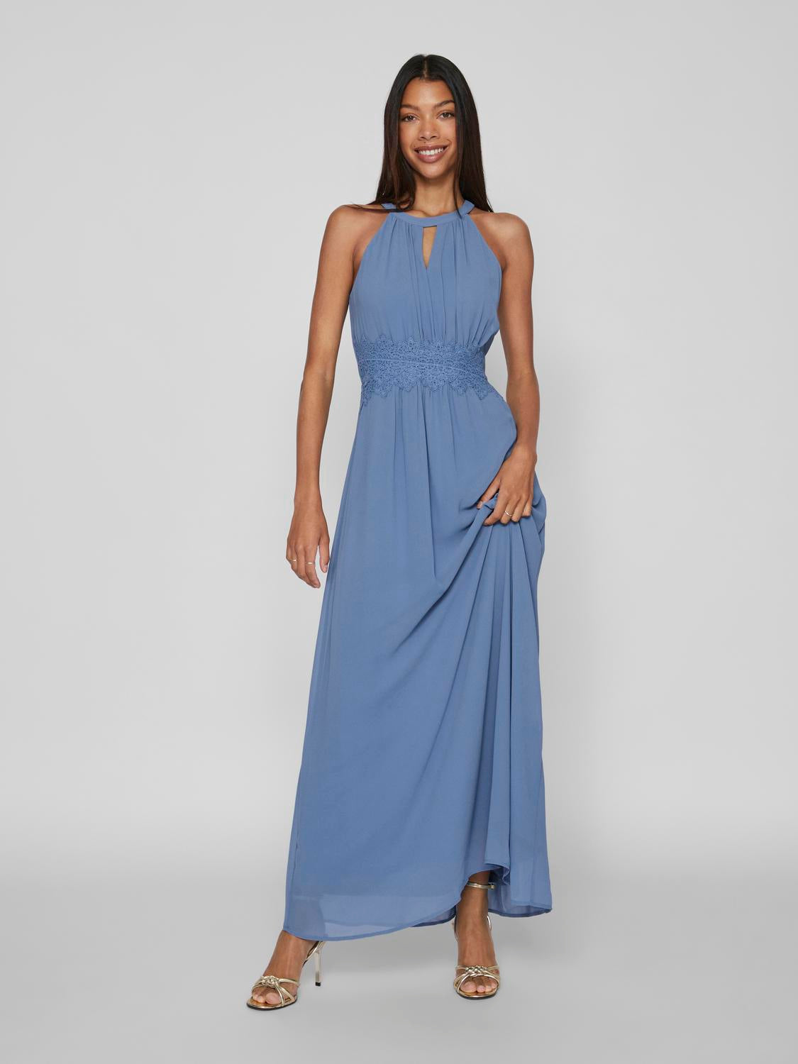 VIMILINA Dress - Coronet Blue
