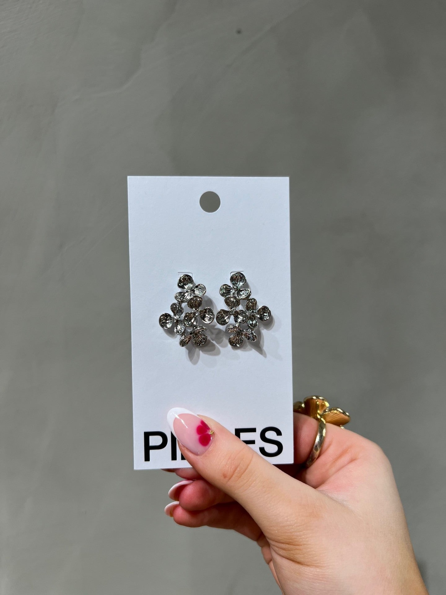 PCJANNA Earrings - Silver Colour