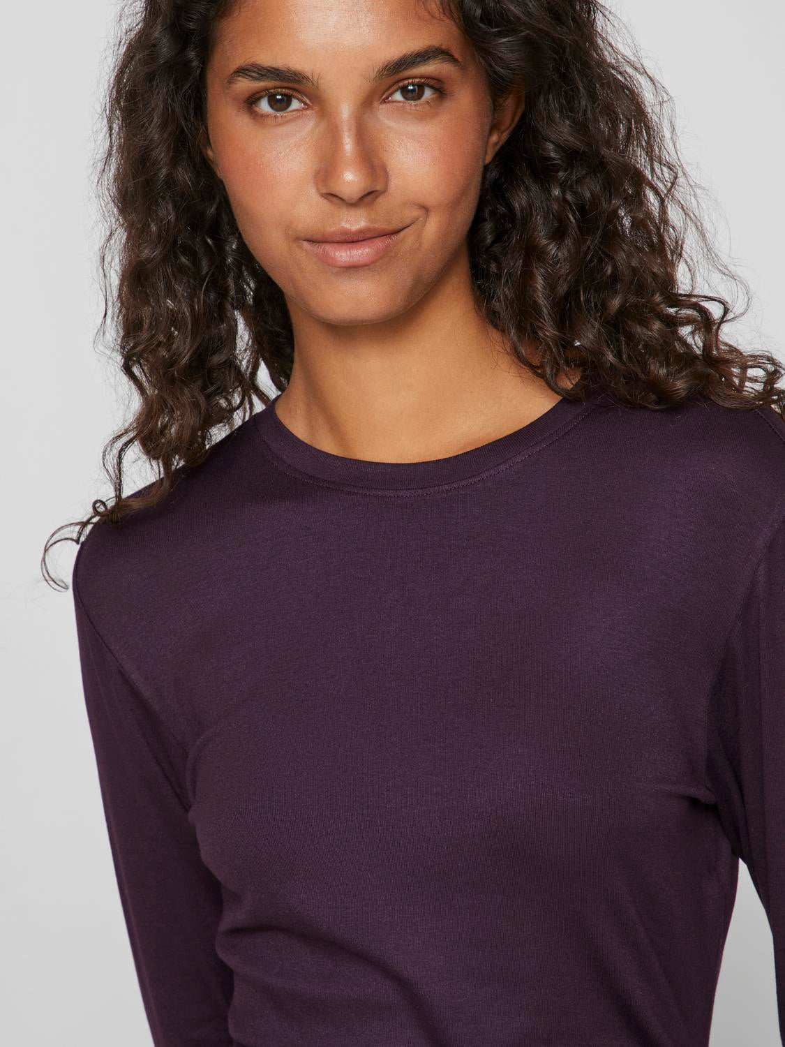 VIALEXIA Top - Plum Perfect