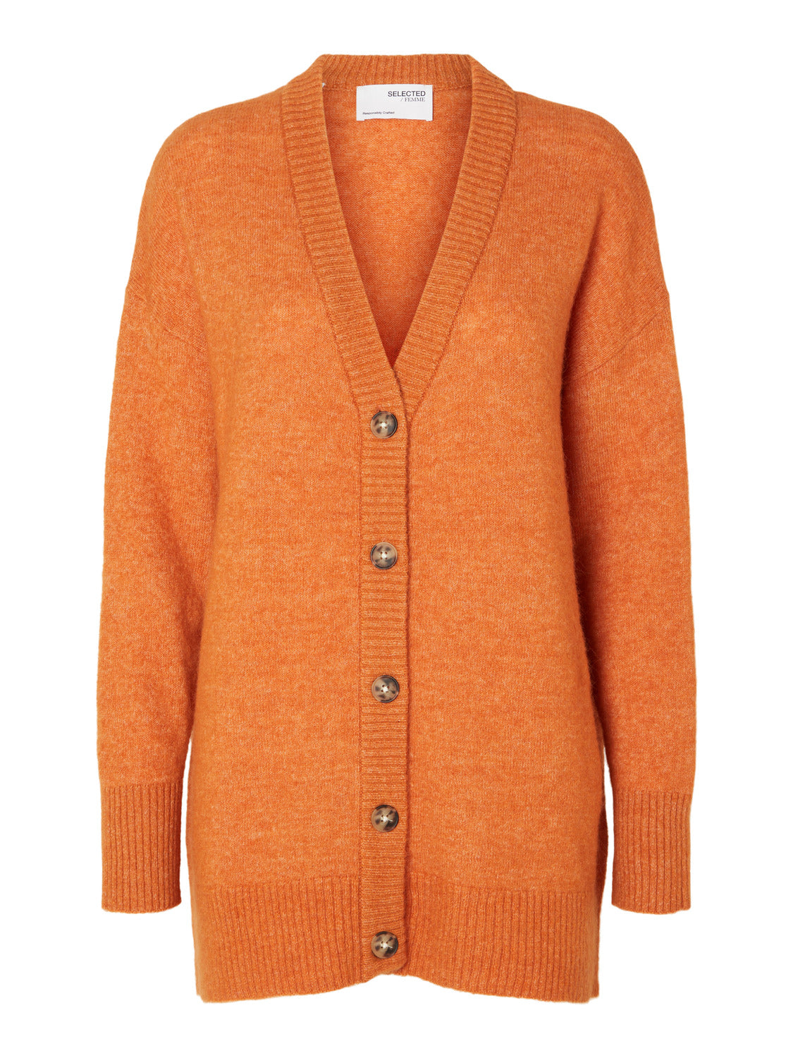 SLFMALINE Cardigan - Marmalade