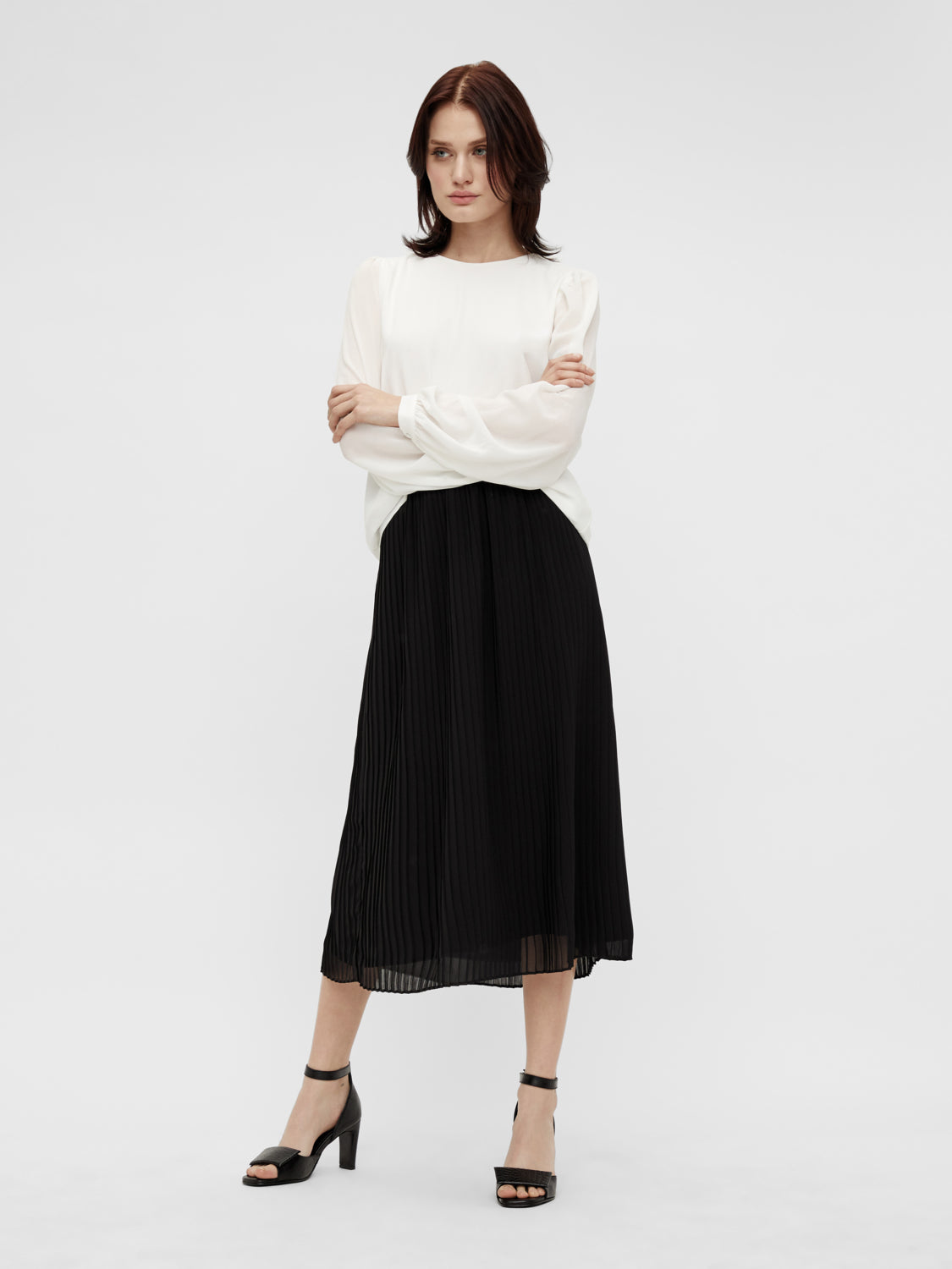 OBJMILA T-shirts & Tops - Cloud Dancer