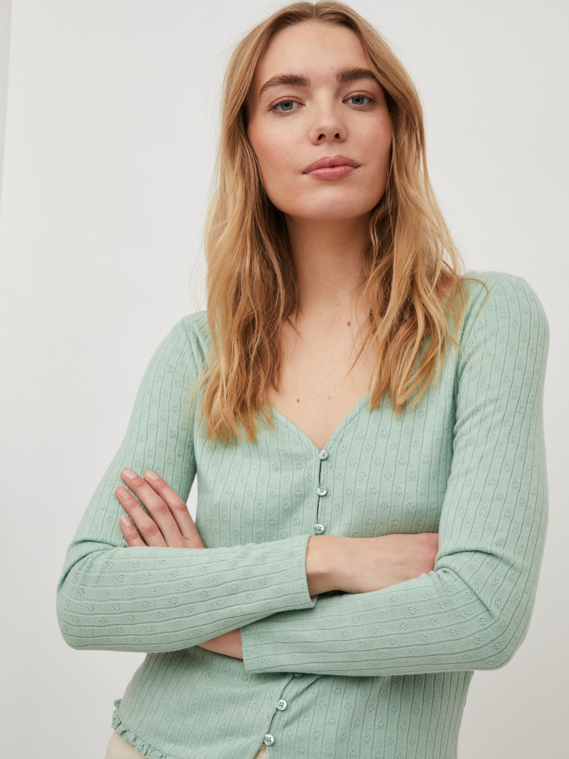 VISIMA T-shirts & Tops - Grayed Jade