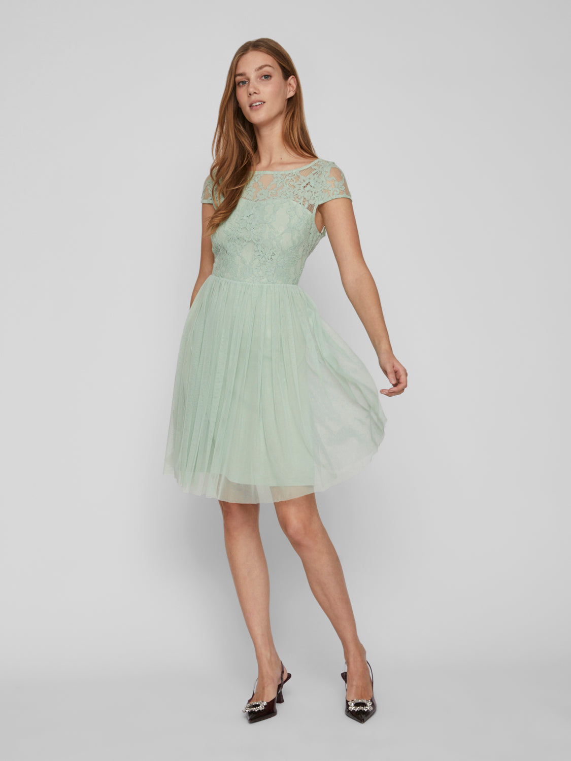 VIULRICANA Dress - Cameo Green
