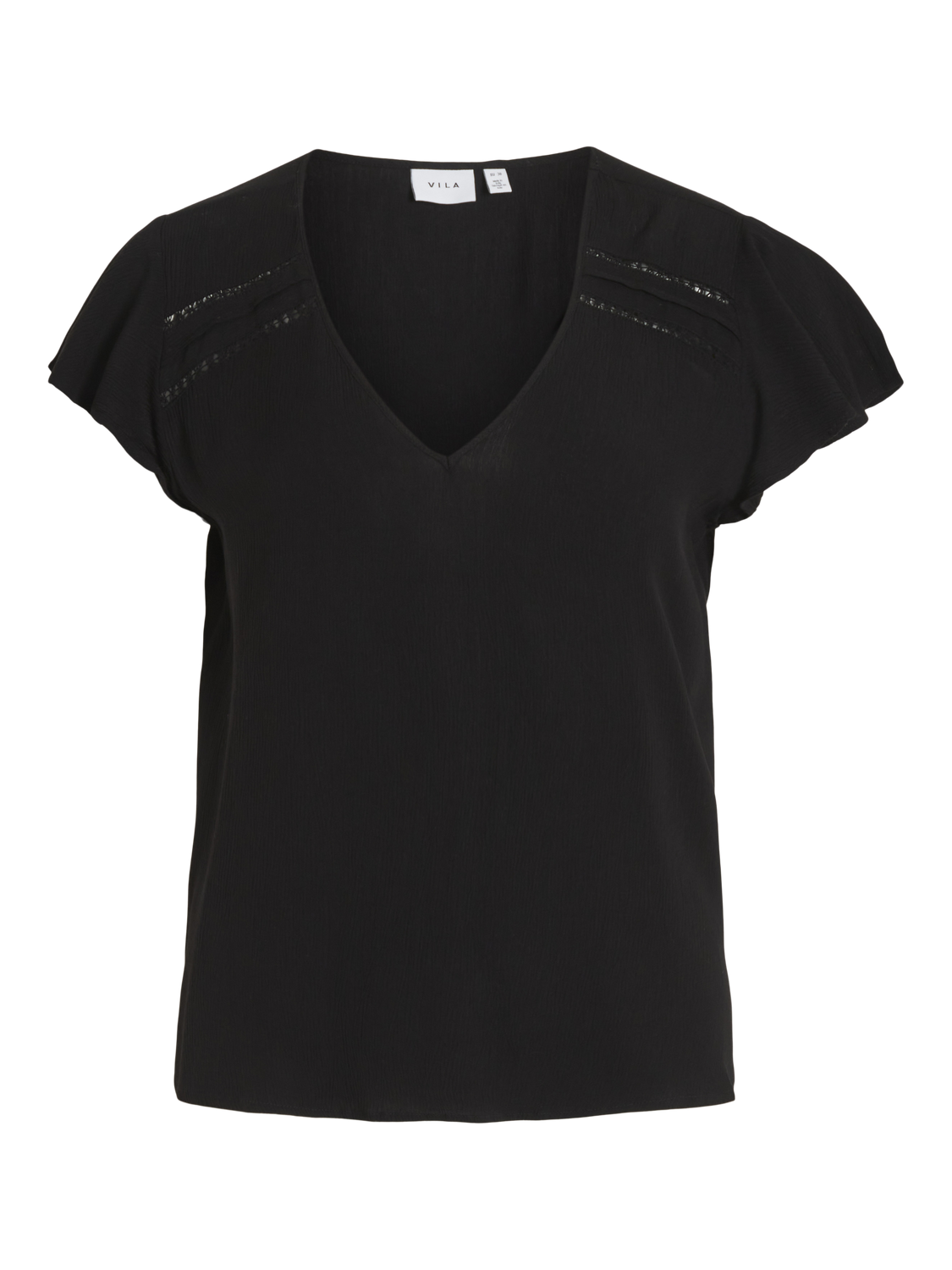 VIMESA T-Shirts & Tops - Black