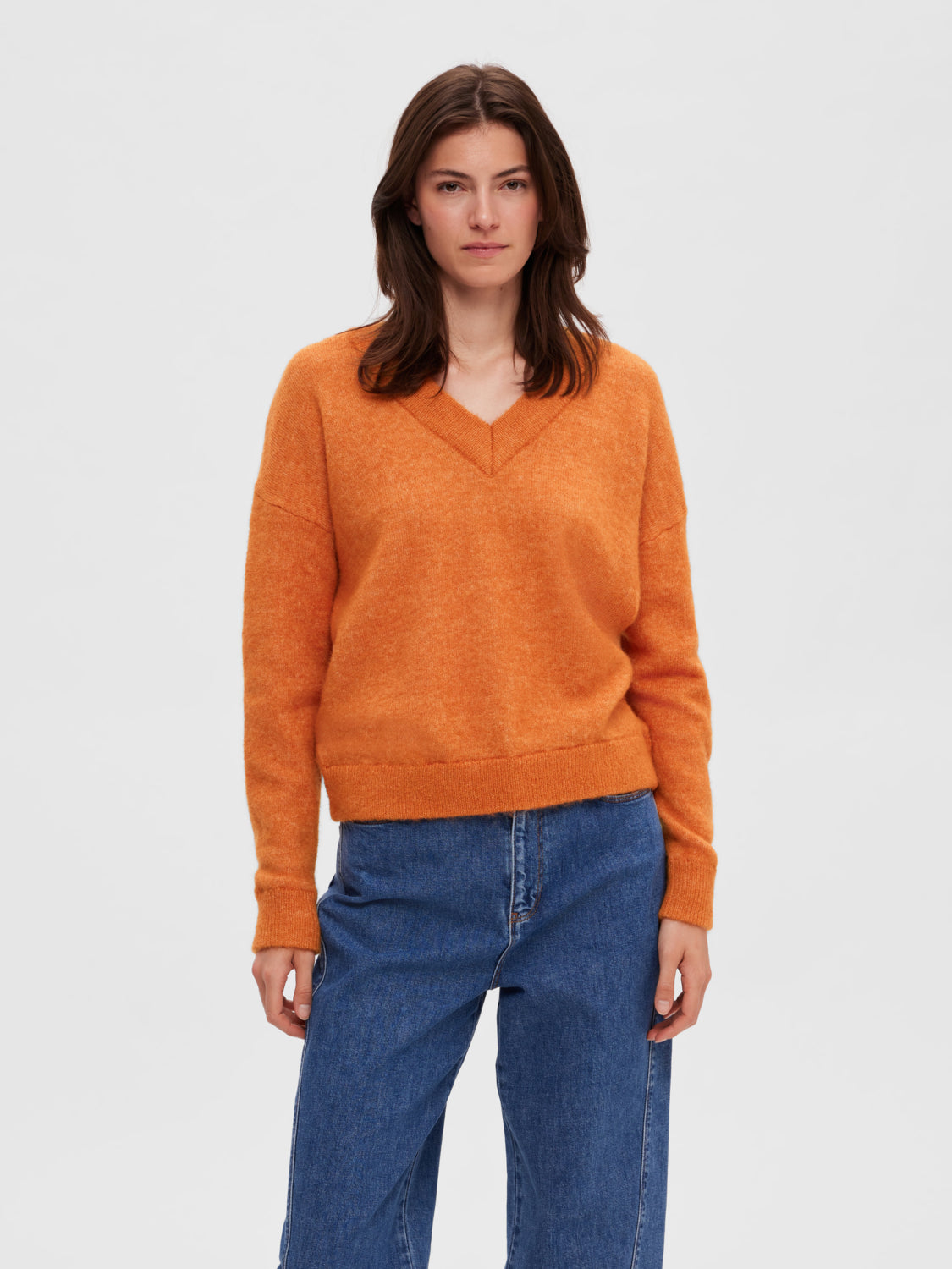 SLFMALINE Pullover - Marmalade