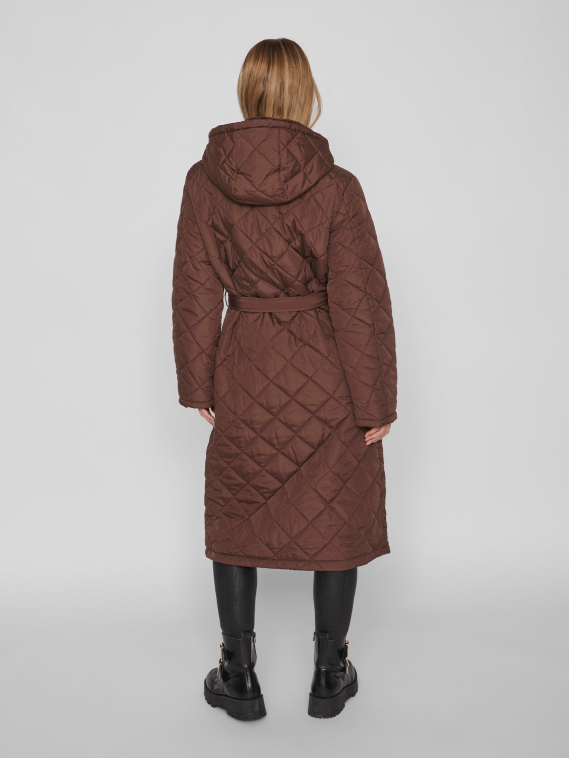 VIKANTE Coat - Shaved Chocolate