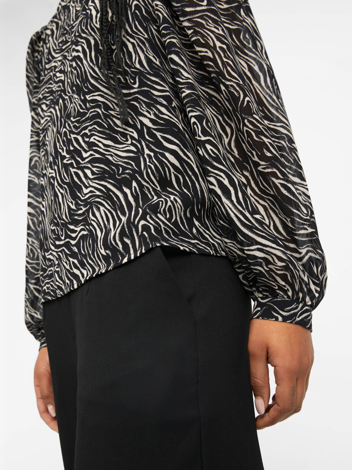 OBJMILA T-Shirts & Tops - Black