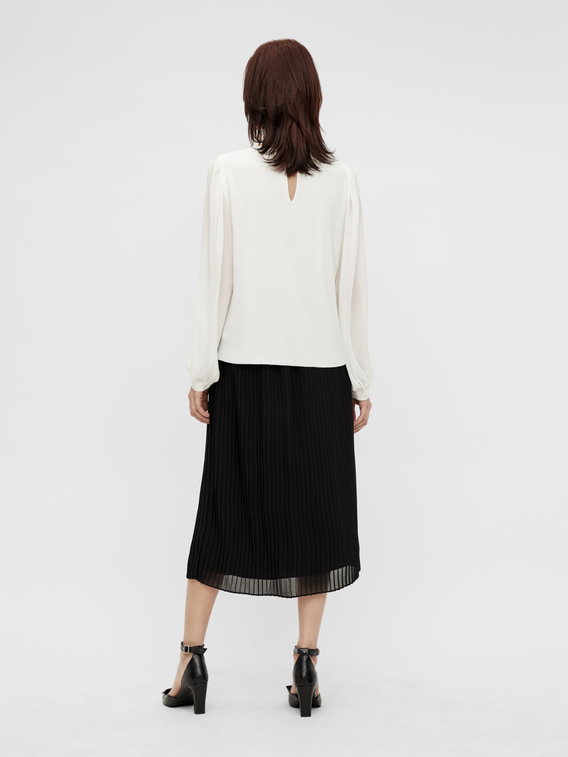 OBJMILA T-shirts & Tops - Cloud Dancer