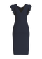 VIWALLIE Dress - Navy Blazer