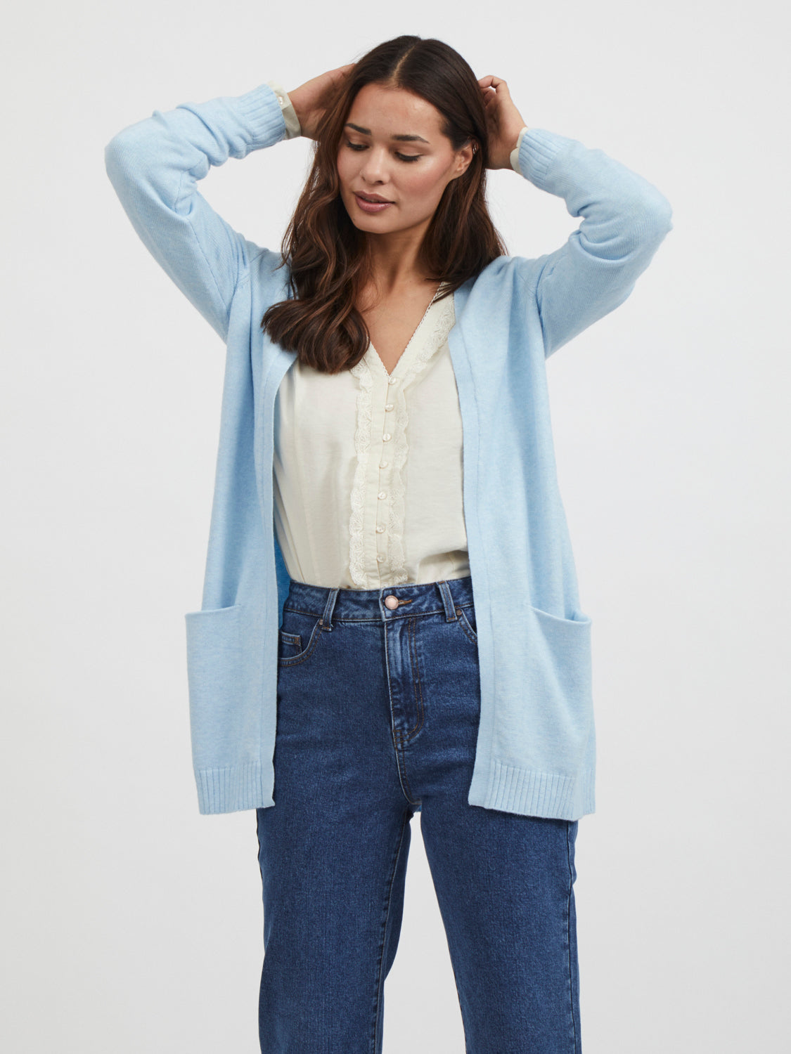 VIRIL Cardigan - Kentucky Blue