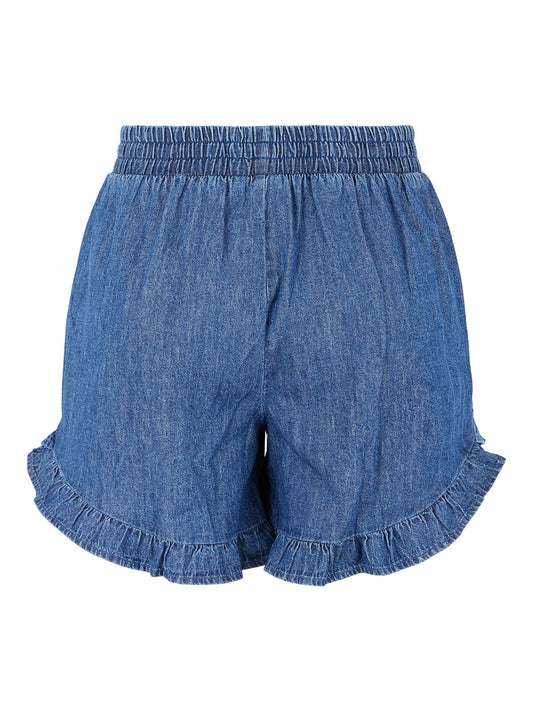 PCVIBE Shorts - Medium Blue Denim