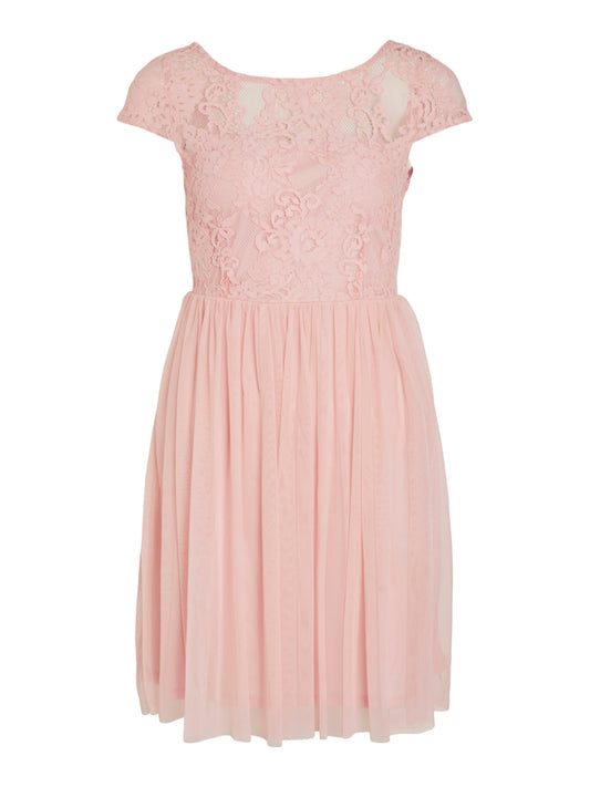 VIULRICANA Dress - Silver Pink