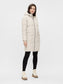 OBJZHANNA Coat - Silver Gray