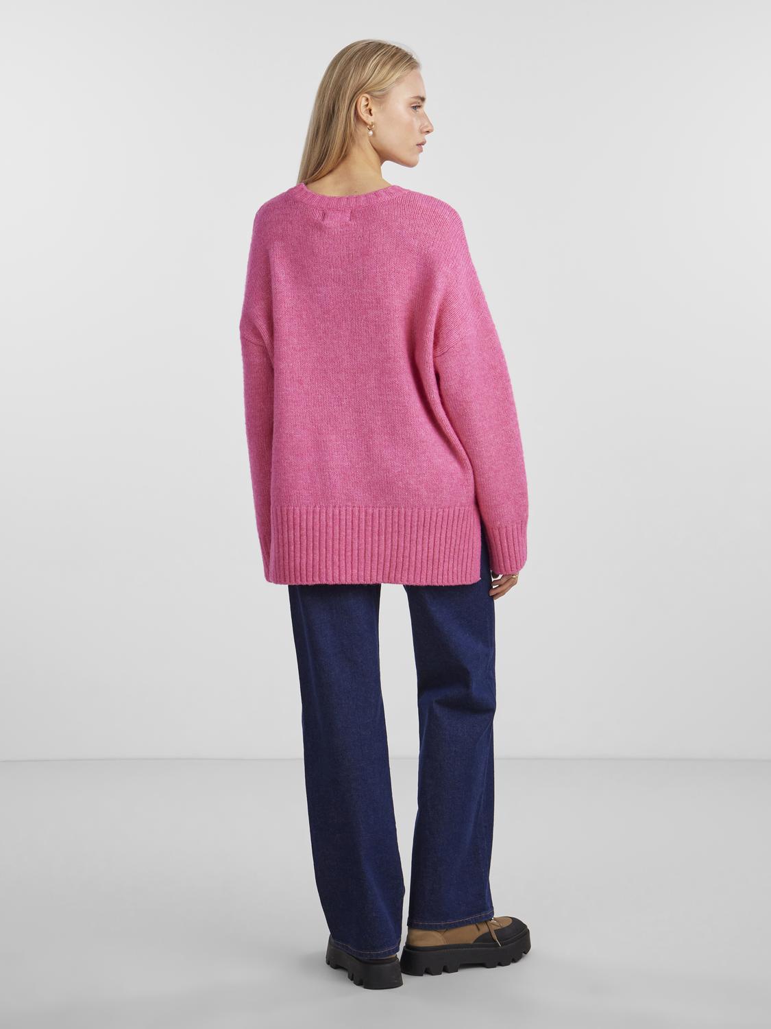 PCNANCY Pullover - Shocking Pink