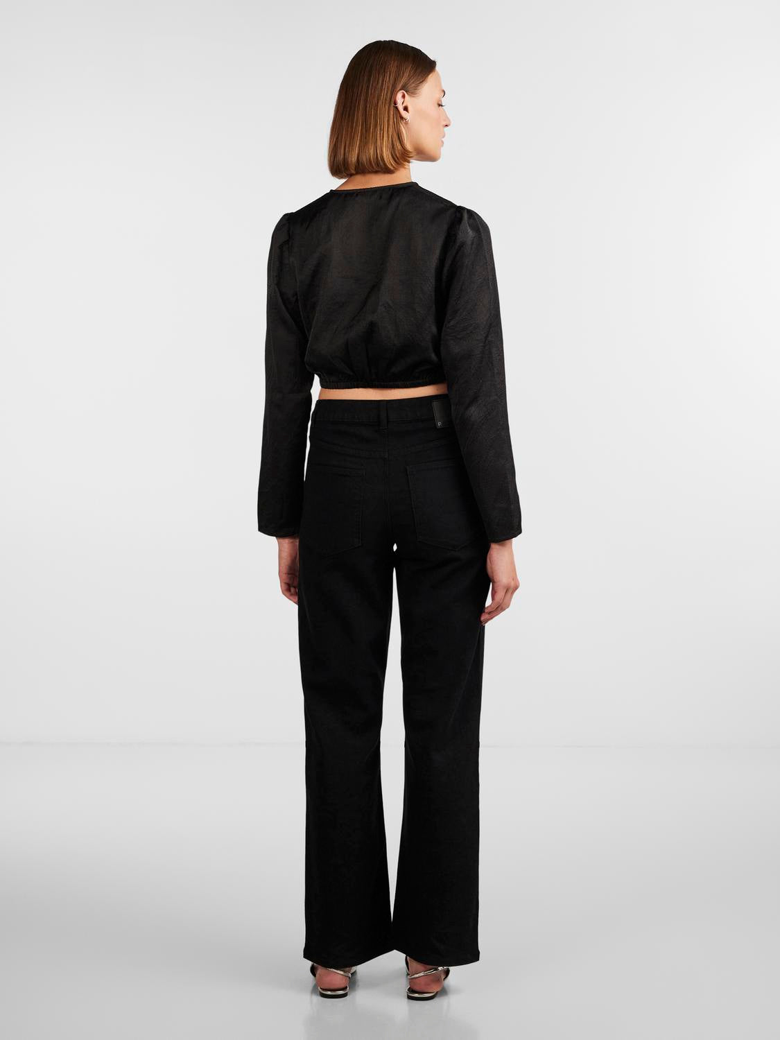 PCSENA T-Shirts & Tops - Black