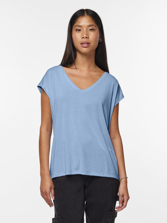 PCKAMALA T-Shirt - Airy Blue
