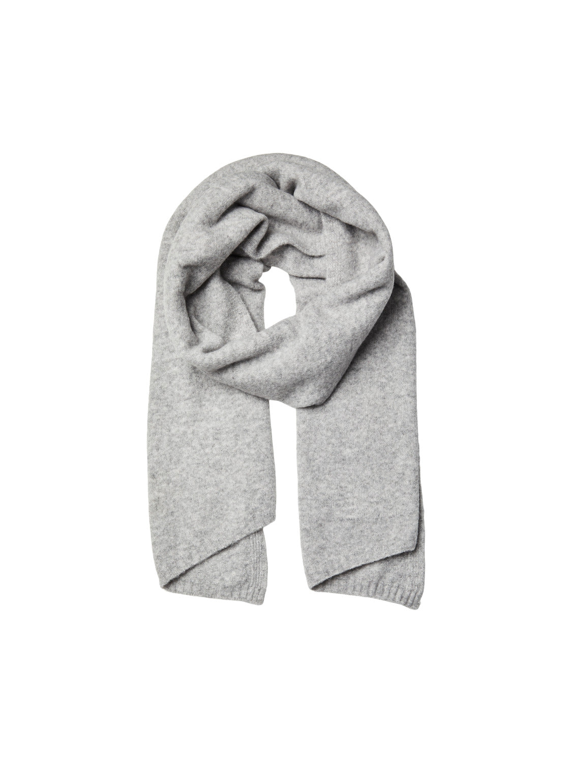 PCNELLA Scarf - Light Grey Melange