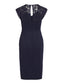VILAYA Dress - Navy Blazer
