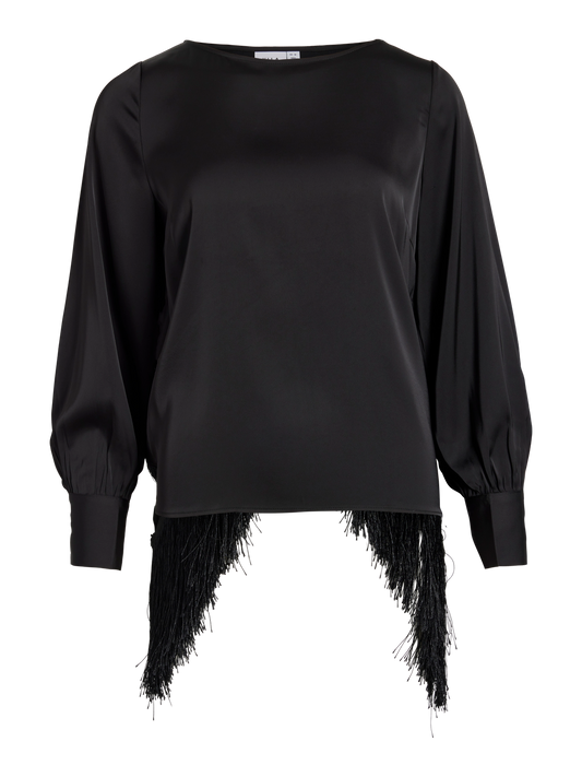 VIOJANA T-Shirts & Tops - Black