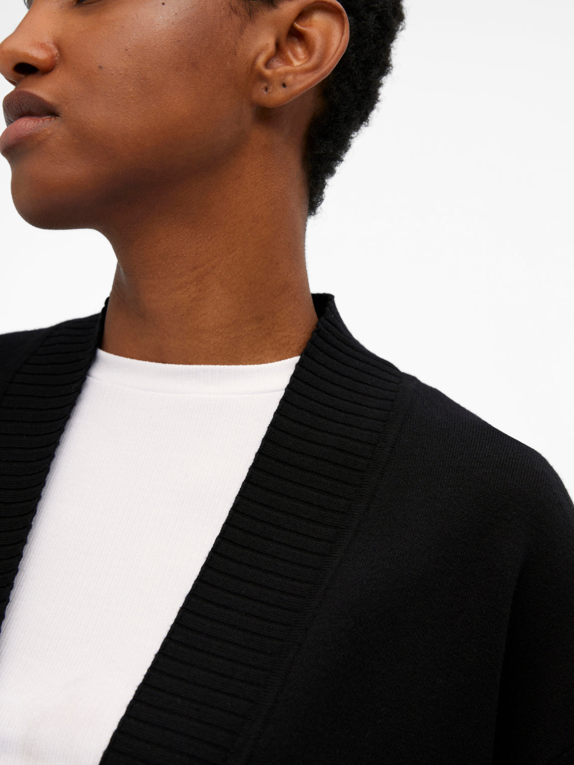 OBJREYNARD Cardigan - Black