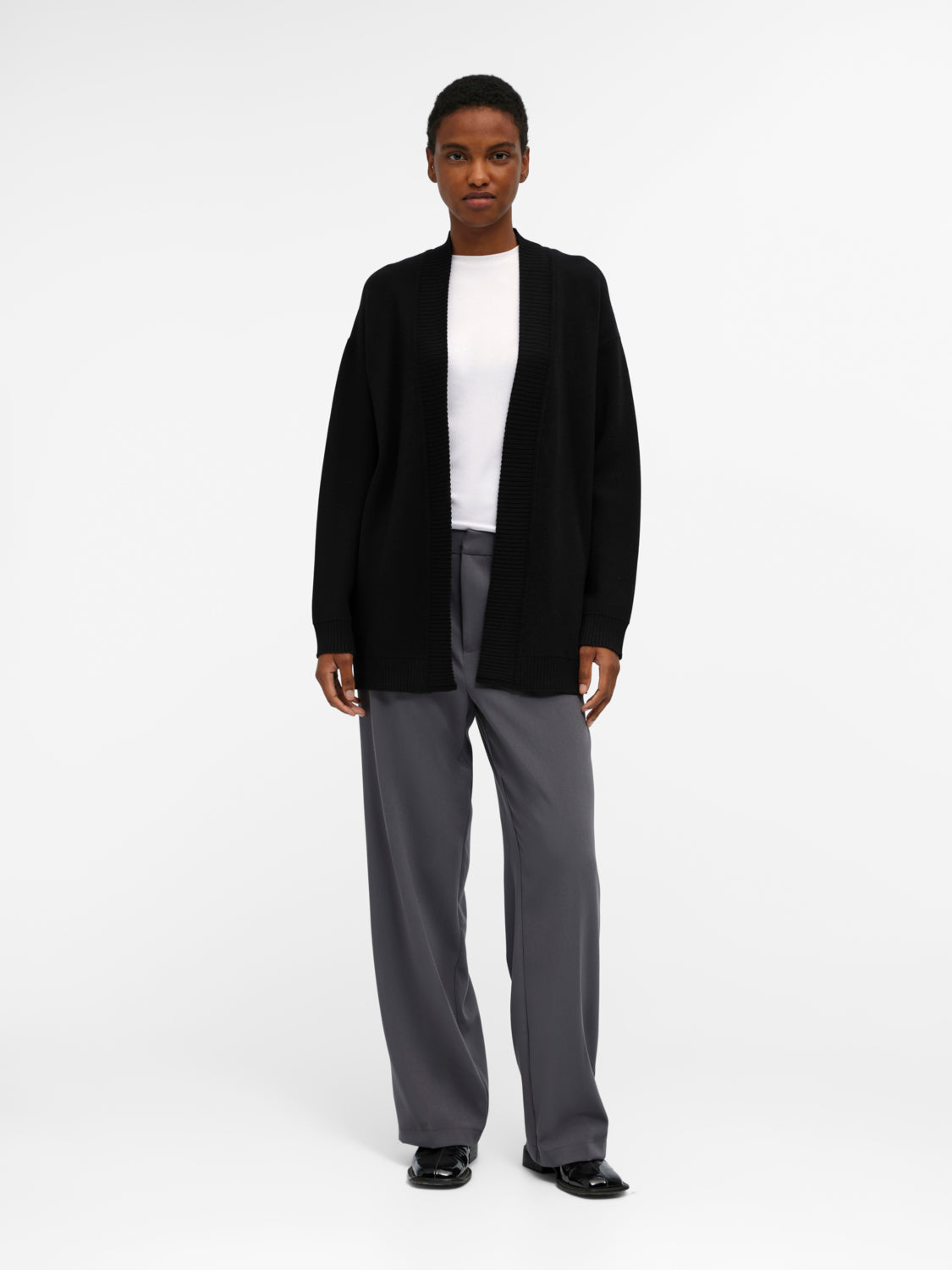 OBJREYNARD Cardigan - Black